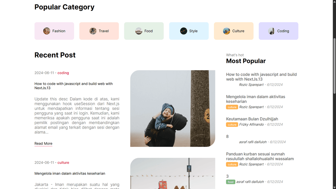 Blog App